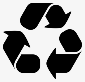 Recycling Symbol With Three Curve Arrows - Icono Reciclaje, HD Png Download, Transparent PNG