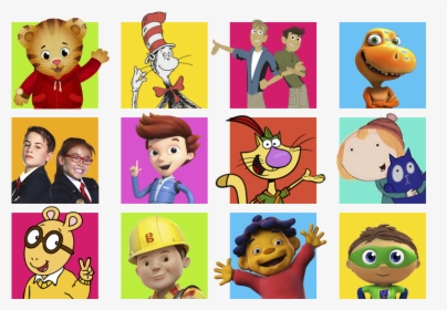 All Your Favorite Characters From Pbs Kids, HD Png Download, Transparent PNG