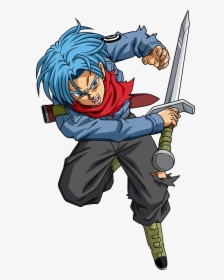 View Samegoogleiqdbsaucenao Mirai Trunks Dbs By Saodvd-daqgujp - Male Characters With Blue Hair, HD Png Download, Transparent PNG