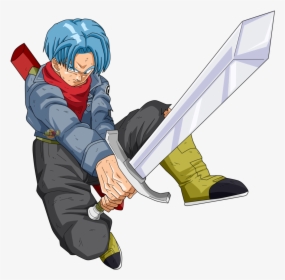 Mirai Trunks Paperbaby - Future Trunks Sword Dbs, HD Png Download, Transparent PNG