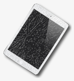 Cracked - Ipad Cracked Screen, HD Png Download, Transparent PNG