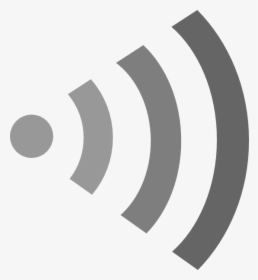 Grey Wifi Logo, HD Png Download, Transparent PNG