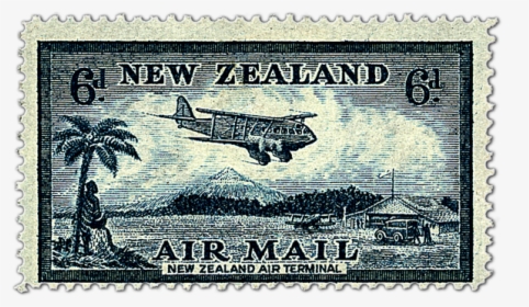 New Zealand Air Mail Stamp, HD Png Download, Transparent PNG