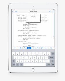 Save Your Script Locally Or Sync It To Dropbox And - Bear Note, HD Png Download, Transparent PNG