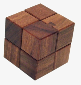 Wooden Cube Png - Rubix Cube Png Wood, Transparent Png, Transparent PNG