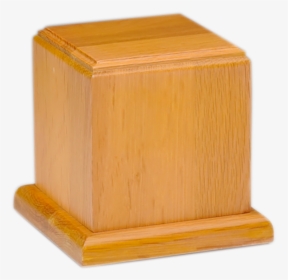 Oak Wood Cube Urn - Plywood, HD Png Download, Transparent PNG