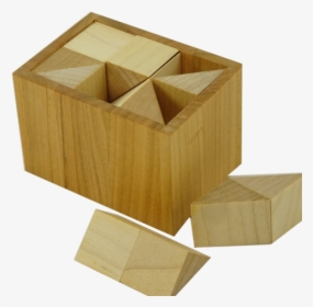 Transparent Wooden Cube Png - Plywood, Png Download, Transparent PNG