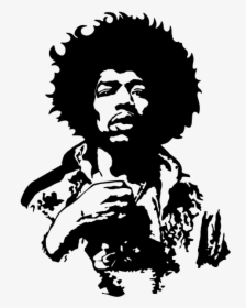 Jimi Hendrix Png - Jimi Hendrix Poster, Transparent Png, Transparent PNG