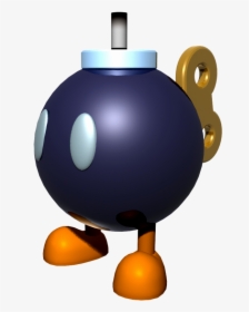 Bob Omb Png - Super Mario's Bob Omb, Transparent Png, Transparent PNG