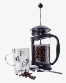 Coffee Grinder And Coffee Cup Png Image - Coffee Grinder Png, Transparent Png, Transparent PNG