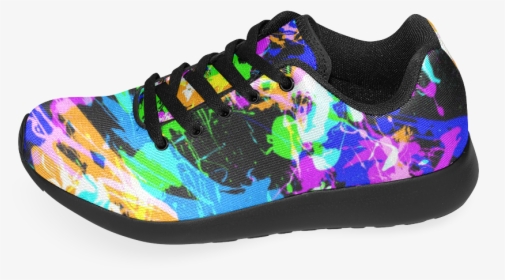 Paint Splash Women’s Running Shoes - Sneakers, HD Png Download, Transparent PNG