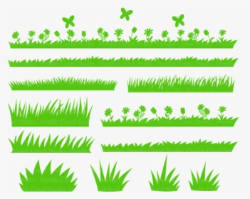 Grass Free And Flowers Files Wild Transparent Png - Easter Eggs In Grass Svg, Png Download, Transparent PNG