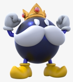 Super Mario King Bob Omb, HD Png Download, Transparent PNG