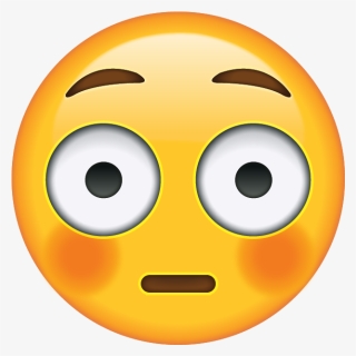 Wide Eyed Emoji, HD Png Download, Transparent PNG