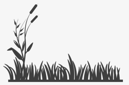 Black And White Grass Png, Transparent Png, Transparent PNG