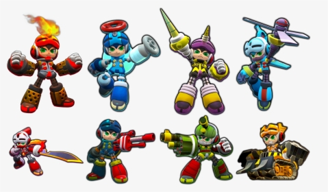 Rockman Exe Ws Mega Man 11 Mega Man 10 Mighty No - Mega Man 11 Power Ups, HD Png Download, Transparent PNG