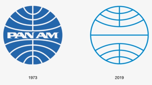 Pan American World Airlines Rebrand Logo Comparison - Panam Airlines New Logo, HD Png Download, Transparent PNG