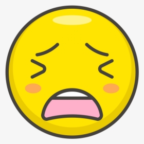 Tired Face Emoji - อิ โม จิ เหนื่อย Png, Transparent Png, Transparent PNG