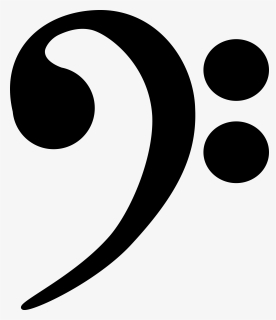 Clef Note Free Download Png - Bass Clef Png, Transparent Png, Transparent PNG