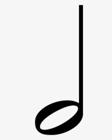 Musical Note Half Note Eighth Note Rest Clef - Music Half Note Png, Transparent Png, Transparent PNG