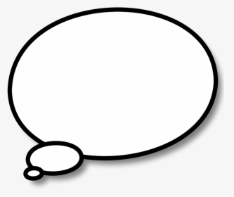 Word Bubble Png - Transparent Comic Text Box, Png Download, Transparent PNG