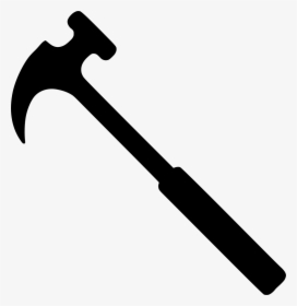 Trends For Hammer And Nails Clip Art Black And White - Hammer Clip Art, HD Png Download, Transparent PNG