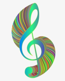 Green,musical Note,clef - Circle, HD Png Download, Transparent PNG