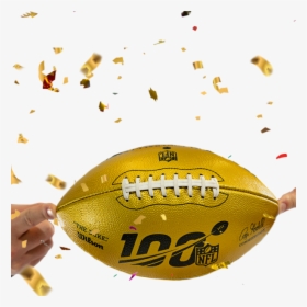 A Little Honeymoon Swag - Nfl 100 Gold Football, HD Png Download, Transparent PNG