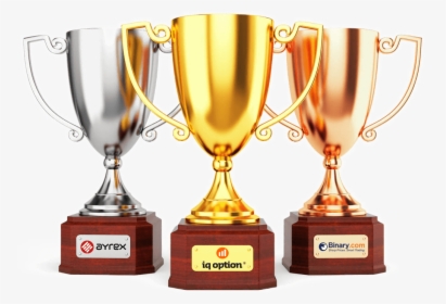 Transparent Silver Trophy Png - Золотой Серебряный И Бронзовый Кубок, Png Download, Transparent PNG