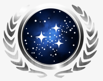Star Trek Federation Symbol - Star Trek Federation Logo Png, Transparent Png, Transparent PNG