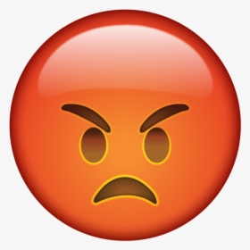 Facebook Angry Emoji Png - Angry Emoji, Transparent Png, Transparent PNG