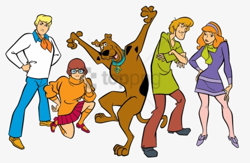 Scooby Doo Gang Cartoon, HD Png Download, Transparent PNG