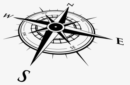 Compass Rose Clip Art - Compass Rose Png Transparent Background, Png Download, Transparent PNG