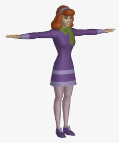 Scooby Doo Night Of 100 Frights Daphne, HD Png Download, Transparent PNG