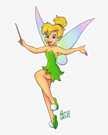 Clip Art Drawing Of Tinkerbell - Transparent Background Tinkerbell Png, Png Download, Transparent PNG