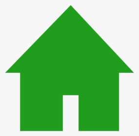 Clipart Home Green - House, HD Png Download, Transparent PNG
