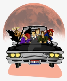 Image Result For Supernatural And Scooby Doo - Illustration, HD Png Download, Transparent PNG