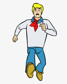 Fred Jones Running - Fred Scooby Doo Characters, HD Png Download, Transparent PNG