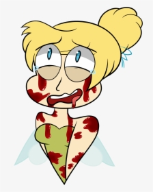 Bloody Tinkerbell - Cartoon, HD Png Download, Transparent PNG