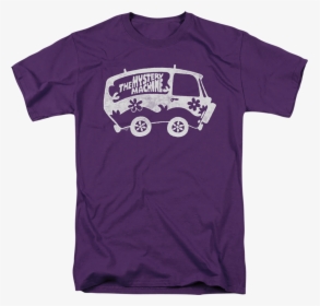 Purple Mystery Machine Scooby Doo T Shirt - Scooby Doo Shirt, HD Png Download, Transparent PNG