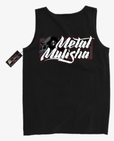 Metal Mulisha Letter Logo Tank Top Mens Back Black - Metal Mulisia, HD Png Download, Transparent PNG