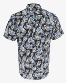 Truman Button Collar In Tropical Leaf Print - Polo Shirt, HD Png Download, Transparent PNG