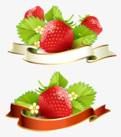 Strawberry Smoothie Clipart - Strawberry Shortcake Borders And Frames, HD Png Download, Transparent PNG