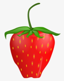 Food,fruit,strawberry - Strawberry Clip Art, HD Png Download, Transparent PNG
