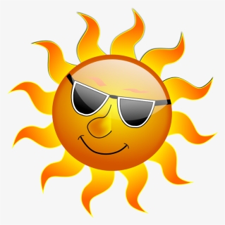 Summer Smile Sun Clip Art - Transparent Background Summer Clipart, HD Png  Download , Transparent Png Image - PNGitem