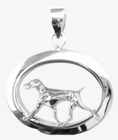 Weimaraner Oval Jewelry - Locket, HD Png Download, Transparent PNG