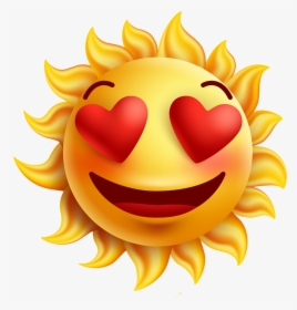 Sun Clipart Emoji - Transparent Background Sun Transparent Png, Png Download, Transparent PNG