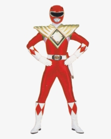 Power Rangers Red Power Ranger Costume Clipart , Png - Mighty Morphin Red Ranger Png, Transparent Png, Transparent PNG