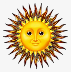 Build Your Own Sun Face Template - Psychedelic Sun Art, HD Png Download, Transparent PNG