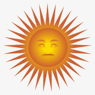Sun, Angry, Face, Made, Red, Heat, Solar, Explosion - Portable Network Graphics, HD Png Download, Transparent PNG
